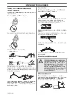 Preview for 28 page of Jonsered CC 2152C Operator'S Manual