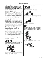 Preview for 31 page of Jonsered CC 2152C Operator'S Manual