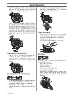 Preview for 34 page of Jonsered CC 2152C Operator'S Manual