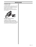 Preview for 37 page of Jonsered CC 2152C Operator'S Manual