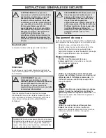 Preview for 53 page of Jonsered CC 2152C Operator'S Manual