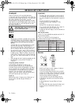 Preview for 18 page of Jonsered CS 2125T Operator'S Manual