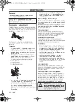 Preview for 144 page of Jonsered CS 2125T Operator'S Manual