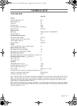 Preview for 151 page of Jonsered CS 2125T Operator'S Manual