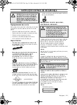 Preview for 203 page of Jonsered CS 2125T Operator'S Manual