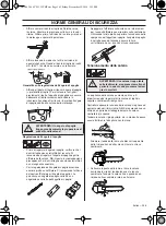 Preview for 245 page of Jonsered CS 2125T Operator'S Manual