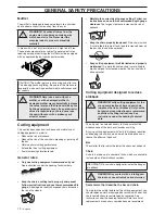 Preview for 10 page of Jonsered CS 2135T Operator'S Manual