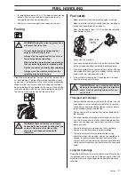 Preview for 17 page of Jonsered CS 2135T Operator'S Manual