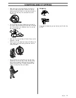 Preview for 19 page of Jonsered CS 2135T Operator'S Manual