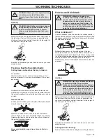 Preview for 25 page of Jonsered CS 2135T Operator'S Manual