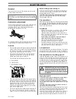 Preview for 26 page of Jonsered CS 2135T Operator'S Manual