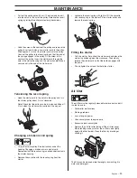 Preview for 29 page of Jonsered CS 2135T Operator'S Manual