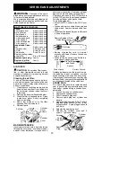 Предварительный просмотр 12 страницы Jonsered CS 2138 Instruction Manual