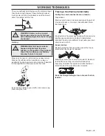 Предварительный просмотр 29 страницы Jonsered CS 2139T Operator'S Manual