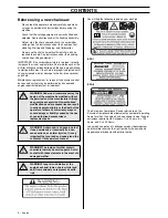 Preview for 4 page of Jonsered CS 2141 EPA II Operator'S Manual