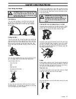 Предварительный просмотр 21 страницы Jonsered CS 2141 Operator'S Manual