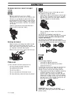 Предварительный просмотр 70 страницы Jonsered CS 2141 Operator'S Manual