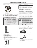 Preview for 8 page of Jonsered CS 2152 EPA III Operator'S Manual