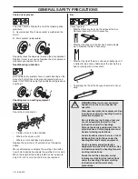 Preview for 16 page of Jonsered CS 2152 EPA III Operator'S Manual