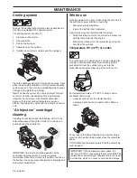 Preview for 36 page of Jonsered CS 2152 EPA III Operator'S Manual