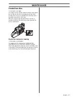 Preview for 37 page of Jonsered CS 2152 EPA III Operator'S Manual