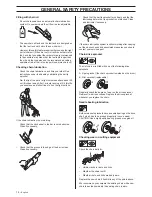 Preview for 14 page of Jonsered CS 2156 Operator'S Manual