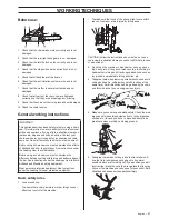 Preview for 21 page of Jonsered CS 2156 Operator'S Manual