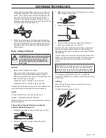 Preview for 23 page of Jonsered CS 2156 Operator'S Manual