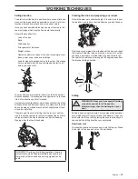 Preview for 25 page of Jonsered CS 2156 Operator'S Manual