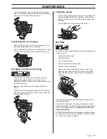 Preview for 33 page of Jonsered CS 2156 Operator'S Manual