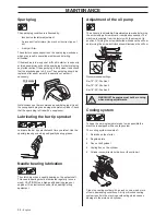 Preview for 34 page of Jonsered CS 2156 Operator'S Manual