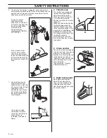 Preview for 6 page of Jonsered CS 2159 Operator'S Manual