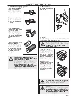 Preview for 7 page of Jonsered CS 2159 Operator'S Manual