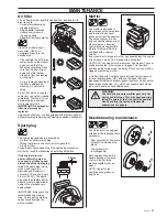 Предварительный просмотр 31 страницы Jonsered CS 2159 Operator'S Manual