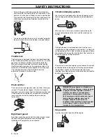 Предварительный просмотр 6 страницы Jonsered CS 2163 Operator'S Manual