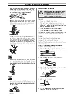 Предварительный просмотр 18 страницы Jonsered CS 2163 Operator'S Manual