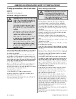 Preview for 42 page of Jonsered CS 2166 Operator'S Manual