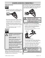 Preview for 107 page of Jonsered CS 2166 Operator'S Manual