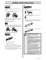 Preview for 15 page of Jonsered CS 2186 Operator'S Manual