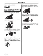 Preview for 16 page of Jonsered CS 2186 Operator'S Manual