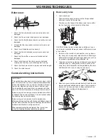 Preview for 21 page of Jonsered CS 2186 Operator'S Manual