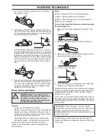 Предварительный просмотр 25 страницы Jonsered CS 2188 Operator'S Manual