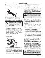 Предварительный просмотр 31 страницы Jonsered CS 2188 Operator'S Manual