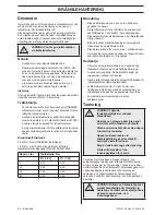 Preview for 54 page of Jonsered CS 2234S Operator'S Manual