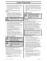 Предварительный просмотр 71 страницы Jonsered CS 2234S Operator'S Manual