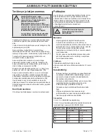 Предварительный просмотр 73 страницы Jonsered CS 2234S Operator'S Manual