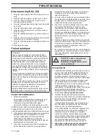 Preview for 76 page of Jonsered CS 2234S Operator'S Manual