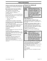 Предварительный просмотр 79 страницы Jonsered CS 2234S Operator'S Manual