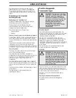 Предварительный просмотр 99 страницы Jonsered CS 2234S Operator'S Manual