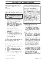 Preview for 115 page of Jonsered CS 2234S Operator'S Manual